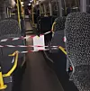 Et av sikringstiltakene er å hindre at passasjerer sitter på de fremste radene.