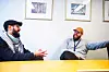 Aram Zaheri og Marius Granerud. – Den psykiske helsen til menn er det så viktig å snakke om, det samme er det å føle at man blir ordentlig tatt vare på på arbeidsplassen, sier Granerud.