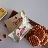 TIL NORGE?: Hvem vet, kanskje denne sørkoreanske bruostkjeksen med norsk brunost blir en hit i Norge? 