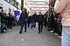 EL og IT Forbundets forhandlingsdelegasjon ble møtt med applaus og oppmuntrende tilrop.