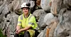 Connie Ravndal, betongarbeider i Implenia.