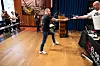 Overhending av hammeren