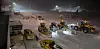 I tillegg til flyoppstillingsplasser, taxebaner og rullebaner, er det en rekke veier og områder som må brøytes.