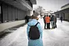 REISTE LETT: Denne sekken var alt hun fikk med seg fra Kyiv da hun flyktet.