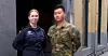 Kadettene Tina Andrea Brennhovd Næverdal (25) og Halvard Hamre Danielsen (22) er om noen år ferdig med plikttjenesten i Forsvaret. Da kan de velge å gå over i privat næringsliv. De sier pensjonsreglene kommer til å ha betydning for avgjørelsen.