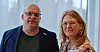 Frank Krüger er hovedverneombud for anlegg, mens Kristin Hovland er leder for bedriftshelsetjenesten i Skanska og spesialist i arbeidsmedisin.