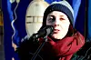 FORSVAR: Sonia Tangen, leder i Fagforbundet, avdeling Trondheim, holdt appell for forsvar av offentlig pensjon.