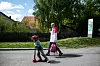 TOSOMHET: Omtrent samtidig som Eivor Evenrud ble politiker, ble hun mor. Datteren Henny (4) har vært med mye på jobb i Rådhuset i Oslo. Også etter at korona-krisen slo inn over landet, og de politiske møtene ble flyttet over til videostreamen.