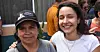 Bertha Zuñiga (t.h.) og Katalina Hernandez, begge fra organisasjonen COPINH, under partnermøtet med Norsk Folkehjelp i Tela, Honduras i begynnelsen av februar. Der fortalte begge om utfordringene de møter i kampen for Lenka-folket.