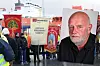 Aksjonister fra mange LO-forbund blokkerte porten i 45 minutter under boikottstarten til Norsk Transportarbeiderforbund av Risavika Terminal AS 1. november 2013. Mer enn tre år senere må leder i NTF, Lars Morten Johnsen konstatere at boikotten avsluttes uten resultat.