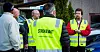 Leder for bransjerådet for bussbransjen i Felles forbundet, Per Ole Melgård, informerer sine kolleger om grunnlaget for streiken første streikedag.