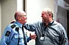 Terje Bjørseth (til venstre) har vært i Oslo fengsel siden 1980 og stortrives med kolleger og innsatte.