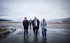 VISITT SØRFRA: Konsernsjef i Aker ASA og styreleder i Aker Horizons Øyvind Eriksen møtte pressen i Narvik 26. oktober, da planene ble offentliggjort.