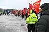Et førtitalls tillitsvalgte fra både Trøndelag og andre steder i landet og 17 faner ble presentert under fanemarkeringen på Sørsileiret i Steinkjer mandag.