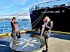 ELSKER YRKET SITT: Mari Stormark Helland og Henriette Thorsen har kommet seg inn i drømmeyrket. Thorsen var helt bevisst på at hun skulle bli elektriker i Nordsjøen - slik hun også har blitt.