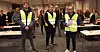 Mads Lundås, Stian Andreassen Grøtheim og Stian Storhaug fikk stående applaus på LOs regionkonferanse i Bodø.