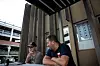 Viktig støtte: For Einar Braaten har støtten fra tillitsvalgt og kollega Geir Tollefsen vært avgjørende. Det er den fortsatt, for kampen for å beholde jobben er ikke over.