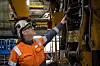 HÅND PÅ RATTET: Med vindkraftprosjektet som planlegges i Snøheia-fjellene, kan Hydro ha en hånd på rattet selv, sier nestleder i klubben, Odd Inge Larsen. Dermed kan Hydro Høyanger få gunstige kraftpriser.
