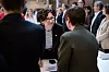 Stemningen var god da FO-leder Marianne Solberg og Fagforbundets leder Helene Harsvik Skeibrok (i grønn) overleverte sine krav til arbeidsgiver fredag.
