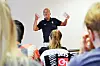ENGASJERT: Yngve Hågensen talte i en time uten manus