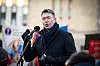 Aps Terje Aasland har stor forståelse for fustrasjonen og protestene mot de høye strømprisene.