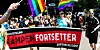 PRIDE: Årets prideparade satte ny deltagerrekord med 85.000 i følge arrangøren.