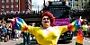 PRIDE: Årets prideparade satte ny deltagerrekord med 85.000 i følge arrangøren.