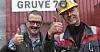 Leder i LO Svalbard, Svein Jonny Albrigtsen og hovedtillitsvalgt i Store Norske, Rune Mjelde, er glade over at kulldriften fortsetter i Gruve 7 i to år til, til september 2025.
