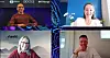 KONFERANSE: Shahzad Rana, Tonje Sandberg, Hege Støre og Petter-Børre Furberg (Telenor).