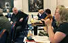 OPPHØRER: - Når kontrollutvalget opphører, hvem skal kikke oss i kortene og føre tilsyn med at alt håndteres på en skikkelig måte, spurte Solfrid Træet, som fikk til svar at Fagforbundets kontrollutvalg vil overta denne funksjonen. - Men alt av bilag vil som før bli sendt inn, ført og revidert på helt ordinært vis, og vi må ha ha tillit til at kretsene drifter forsvarlig, sa Odd Christian Øvrland.