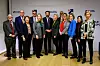 Det var en stor gruppe amerikanske og norske fagforeningsfolk som snakket med næringsministeren om eierskapsmeldingen torsdag denne uka.