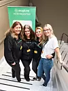 ARRANGØRENE: Montørjentene i Vestland fylke arrangerte seminaret i Bergen. I styret sitter fra venstre: Heidi Lie, Elisabeth Engelsen, Line Aasheim og Henriette Thorsen