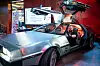 KUL KJERRE: Geir Aasen tester ut en av de kuleste bilene i verden, en DMC DeLorean, produsert i Nord-Irland i årene 1981-82, kjent fra 80-tallsklassikeren Tilbake til Fremtiden (Back to the Future)