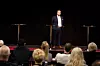 OPPFORDRET: Christoffer Pederssen, politisk rådgiver i Justis- og beredskapsdepartementet, på Kriminalpoltisk konferanse på Sundvolden.