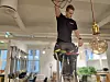 PÅ JOBB FOR ALPHA Stian Saghaug (25) i en nylig nedlagt frisørsalong på kjøpesenteret Steen & Strøm i Oslo sentrum.