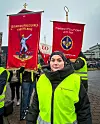 VINN-VINN: Tillitsvalgt Oda Marita Sæland mener det vil være bra for hele bedriften å få på plass en tariffavtale.