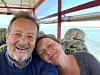 FERIE: Finn og Elisabeth Arctander på sykkelferie på Læsø for tre år siden