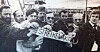 Bussjåfører i Transportarbeiderforbundet streiket i Nord-Trøndelag i 1986. Streik i Fylkesbilene. Fra venstre: Asbjørn Ottesen, Henry Kvernø, Odd Berre, Ole Berner Johannesen, Torfinn Brøndbo, Kjell Vassli, Ottar Osen og Sten Osen.