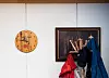 KLOKKA: Klokka er på plass, som seg hør og bør.