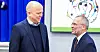Utvalgsleder Ragnar Torvik (til høyre) kom med mange forslag til skatte-endringer finansminister Trygve Slagsvold Vedum (Sp) nå må sette seg godt inn.
