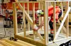 Dette er enten tømrer eller betonfaget (forskalingssnekring) under NM ved Hellerudsletta 2018. Både tømrerfaget og betongfaget skal også konkurrere neste år.
