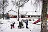 BARNEHAGEN: Spilloppen er ikke den første barnehagen i huset. Allerede på slutten av 1950-tallet etablerte Ski Husmorlag en barnepark på tomta til Folkets Hus.