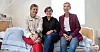 Hovedtillitsvalgt Bente Fagerli sammen med Mette Nord, leder i Fagforbundet og LO-leder Peggy Hessen Følsvik.