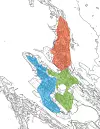 BLÅTT, GRØNT, RØDT: Oversikt over utbyggingen av bossnett i Bergen.