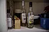 LAGERKLUNK: Det gamle fryserommet har blitt lager for ymse edle dråper, eller etterlatenskaper, som det også kalles.