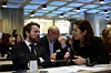LA FREM BAROMETER: NHOs kompetansebarometer ble lagt frem i dag. Både Kristin Skogen Lund fra NHO (t.h.) og kunnskapsminister Torbjørn Røe Isaksen (t.v.) kommenterte fremleggelsen. Det er NIFU som har gjennomført undersøkelsen. I midten på andre rad ser vi prosjektdirektør i SINTEF Rausfoss, Ottar Henriksen, som også holdt et innlegg under fremleggelsen.