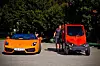 SUPERSPORTSBIL: Da Arnfinn Fiske fortalte kollegaene at han hadde brukt 1,8 millioner kroner på en Lamborghini Gallardo, var det bare godord og gratulasjoner. – Men noen lurte på om 
jeg var blitt sprø. 
Og det kan det 
jo være litt 
vanskelig å 
svare på, 
ler Fiske.