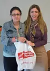 Avital Shapira-Shabirow (til høyre) leder internasjonal avdeling i den israelske landsorganisasjonen Histadrut.