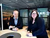 BYGGER NETTVERK: Fredrik Oftebro og Ellen Dalen, første og andre nestleder NTL.