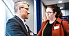 OVERRASKET: Leder i LO Stat, Egil André Aas og NTL-leder Kjersti Barsok er begge overrasket over Unios avgjørelse om å forlate avtalen med LO Stat og YS Stat.